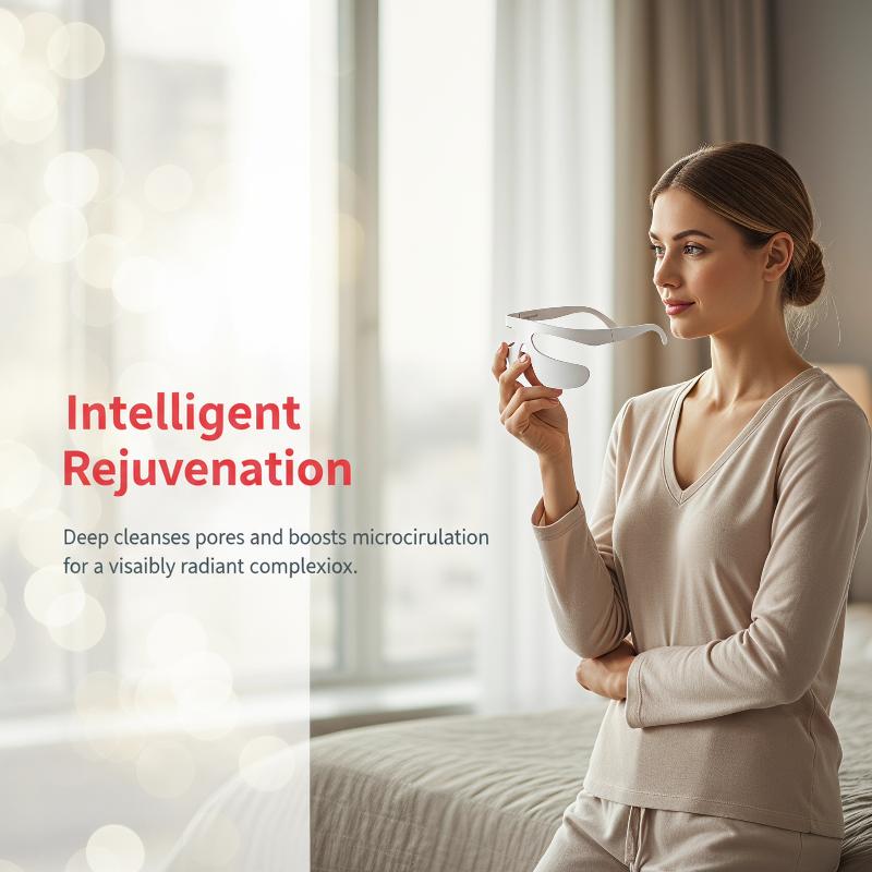 Light Therapy Glasses - Przenośny inteligentny masażer do oczu 3D
