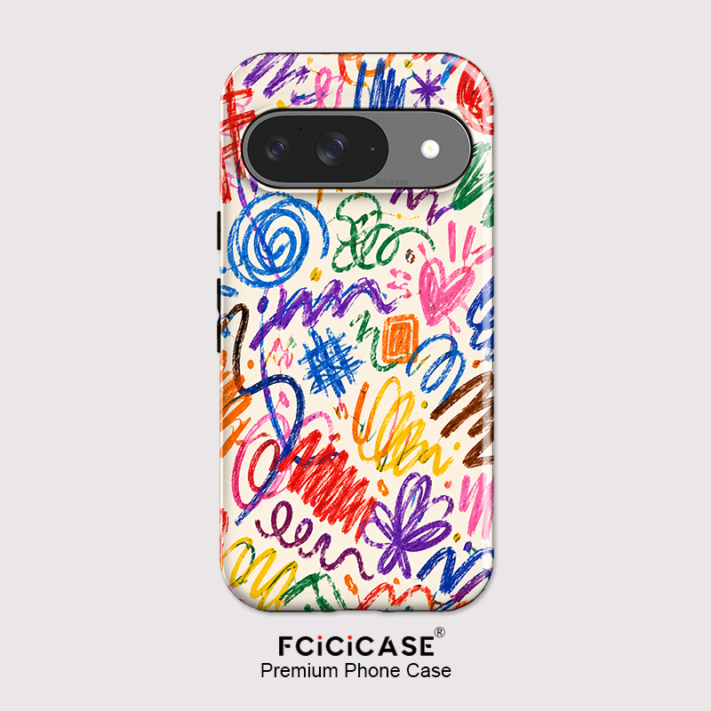 Google Pixel 8A - Fcicicase Artystyczne Etui na Telefon z